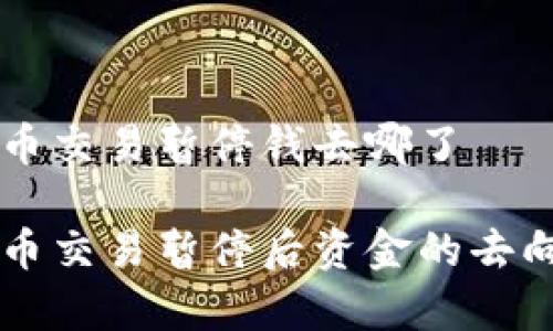 虚拟币交易暂停钱去哪了

虚拟币交易暂停后资金的去向分析