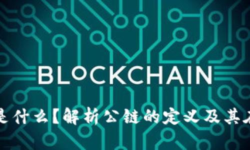 TP钱包中的公链是什么？解析公链的定义及其在TP钱包中的应用