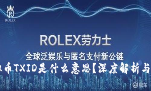 虚拟币TXID是什么意思？深度解析与应用